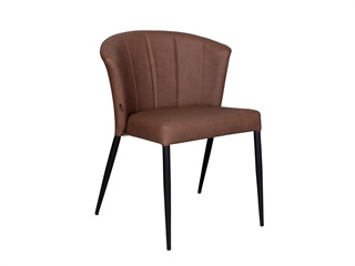 Thor dining chair, Cognac